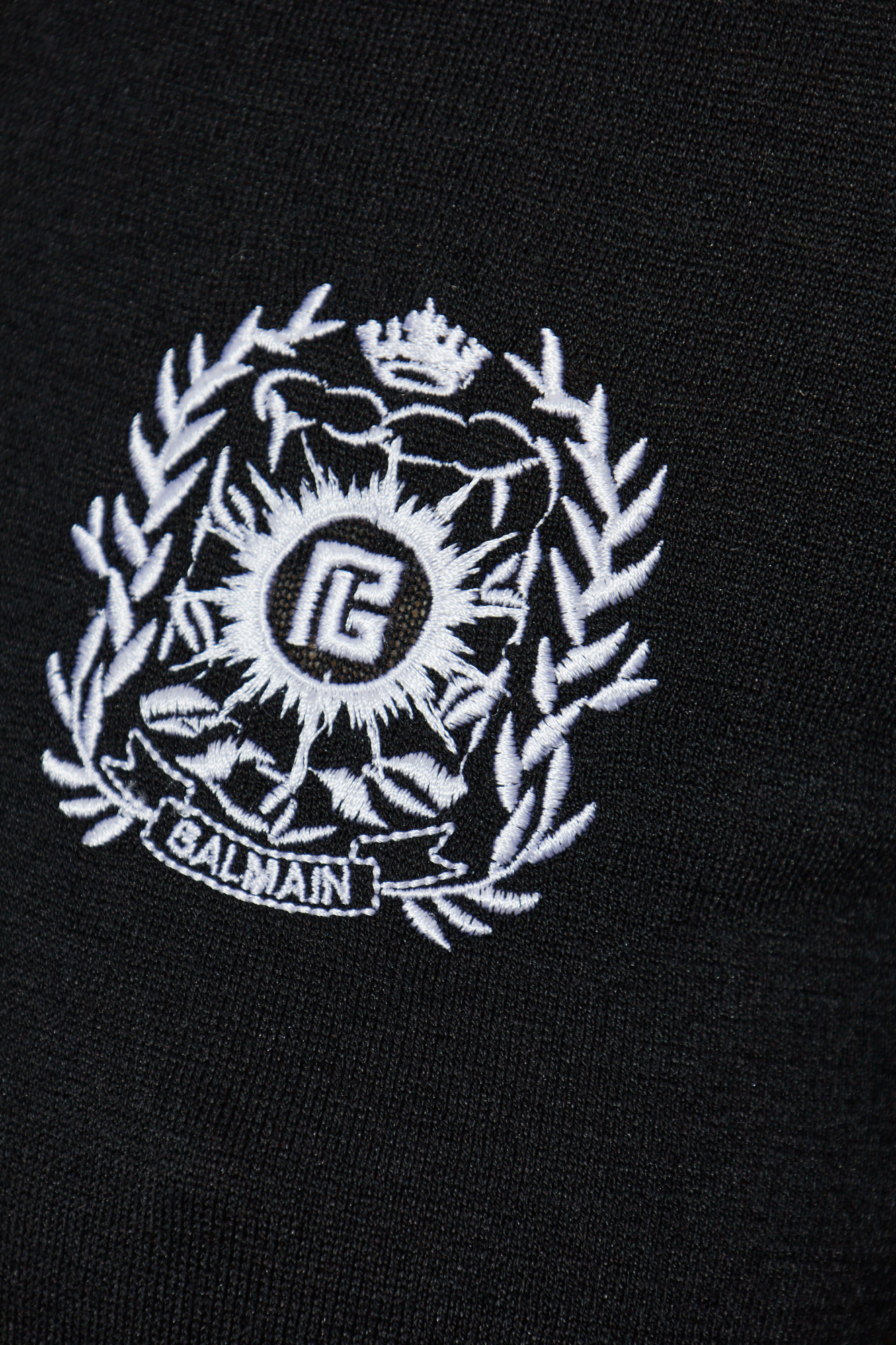 Balmain Top with embroidered logo | Women's Clothing | Vitkac
